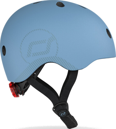 Scoot & Ride - Sykkelhjelm (55-59cm) Steel Scoot & Ride - Sykkelhjelm (55-59cm) Steel