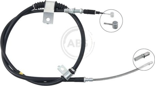 A.B.S. K17558 Tautrekk håndbremse A.B.S. K17558 Tautrekk håndbremse