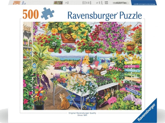 Puslespill 500 Hagesenter Ravensburger Puslespill 500 Hagesenter Ravensburger