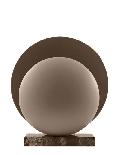 Globen Lighting Table Lamp Orbit Mocha/Brown Marble Brown 30X16X32CM