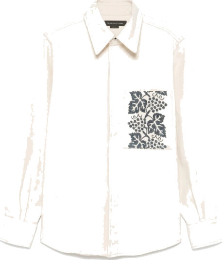 Federico Cina Herre Skjorter Beige S,