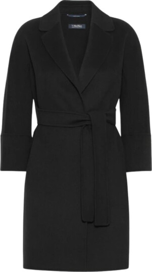 Max Mara Dame Frakker Svart XS,