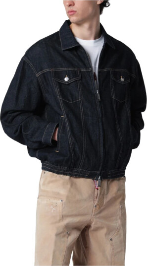 Dsquared2 Herre Jakker Blå L,