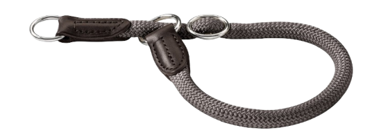 Hunter T-Collar Freestyle Rope 55/L - Grå Hundehalsbånd