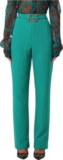Just Cavalli Dame Bukser Grønn S, Just Cavalli Dame Bukser Grønn S,
