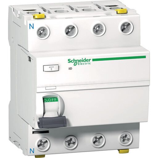 Schneider Electric Acti9 iid 4p 63a 30ma a-si-type residual (3606480442766) Schneider Electric Acti9 iid 4p 63a 30ma a-si-type residual (3606480442766)