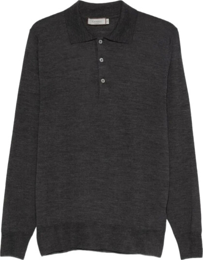 Canali Herre Strikkevarer Grå 3XL,