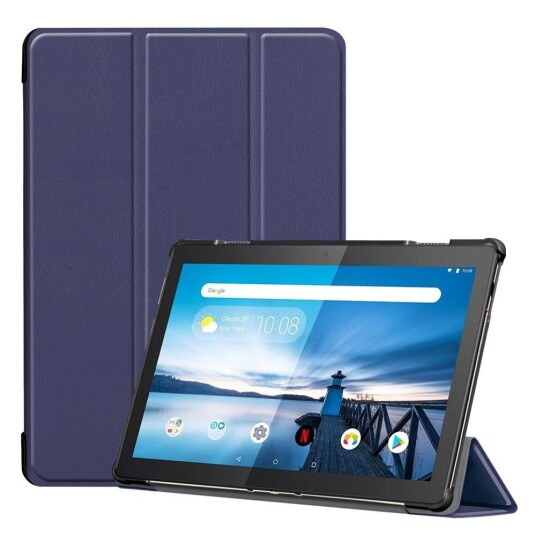 INCOVER Lenovo Tab M10 HD 10.1" (TB-X505F) / FHD 10.1" (TB-X605) Deksel - Tri-fold Skinndeksel - Mørkeblå