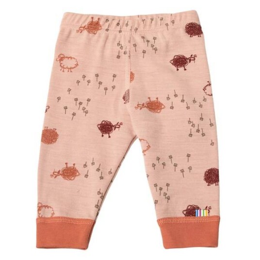 Joha Sheep Leggings I Ull/bomull, Rød
