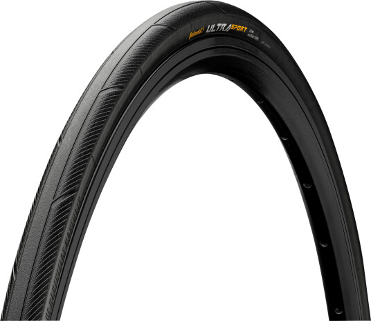 Continental Ultrasport III 700x28 black, landeveisdekk clincher 700x28 BLACK
