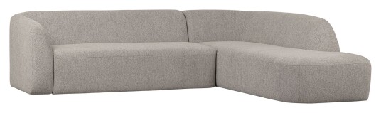 BePureHome Sloping Sofa m. chaiselong, høyrevendt - Offwhite
