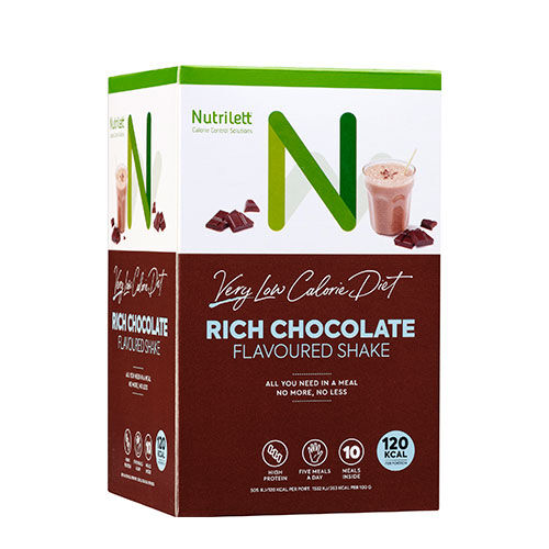 Nutrilett Rich Chocolate Shake 10-pakning 350g 10 Poser