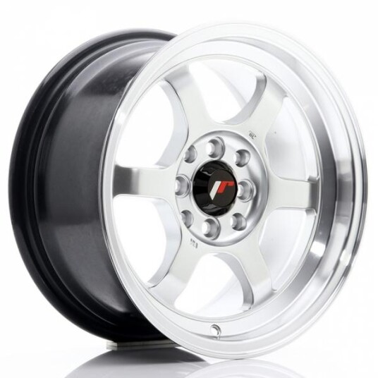 Japan Racing Jr12 Hyper Silver 8.5x15 4x100 ET13 B73.1