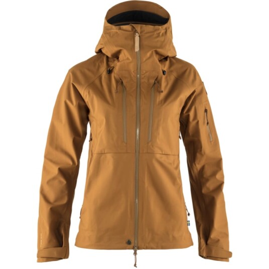 Fjellreven Women's Keb Eco-Shell Jacket S, Chestnut Fjellreven Women's Keb Eco-Shell Jacket S, Chestnut