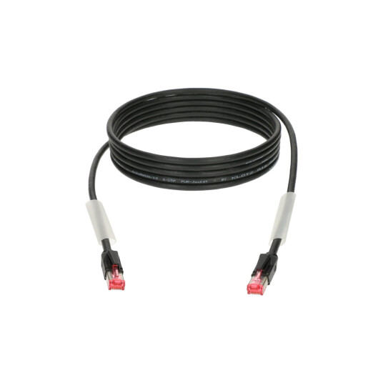Klotz Ramcat Cat5 S/utp Rj45/rj45 Svart 10 M