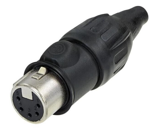 Neutrik Nc5fx-Top Xlr Plugg 5p Hun Top Ip65 Neutrik Nc5fx-Top Xlr Plugg 5p Hun Top Ip65