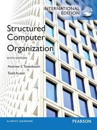 Structured Computer Organization Av Andrew Tanenbaum, Todd Austin