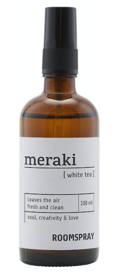 Meraki White Tea Romspray 100 ml Duftlys - Luftrenser med Hvit Te