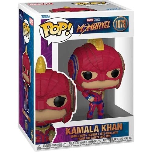 Funko Ms. Marvel Kamala Khan Samlefigur i Vinyl 1078 Funko Ms. Marvel Kamala Khan Samlefigur i Vinyl 1078