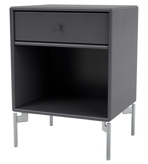 Montana Dream nattbord Coal 36, kromben