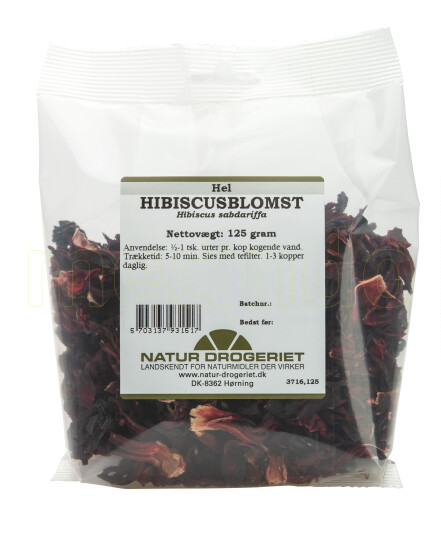 Natur Drogeriet Natur-Drogeriet Hibiskus Hel 125g