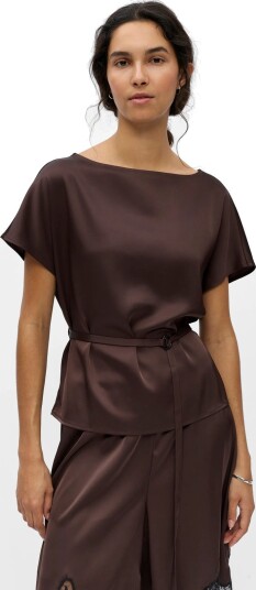 Object Objalli S/S Reg Top E Ss Fair 26 Brown 34