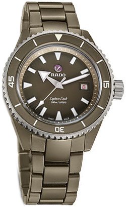 Rado Herreklokke R32130312 Captain Cook Grønn/Keramik Ø43 mm