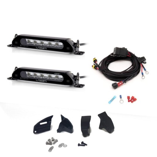 Ekstralyspakke til Volkswagen Caddy 2015+ 2 x Lazer Linear 6 Lineær 6 STD