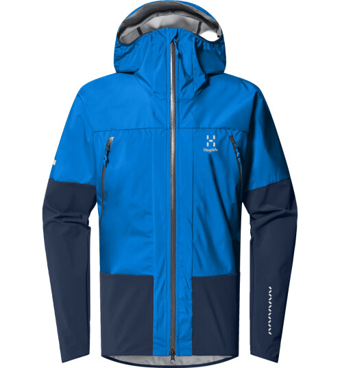 Haglöfs Men's L.I.M Hybrid Touring Hood Electric Blue/Tarn Blue S Haglöfs Men's L.I.M Hybrid Touring Hood Electric Blue/Tarn Blue S