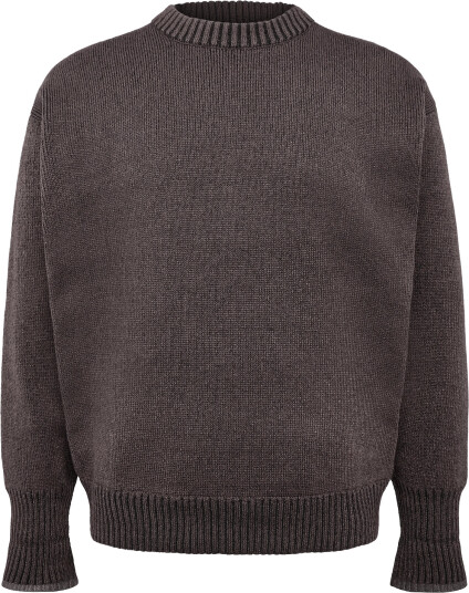 Rains Sowa Knit Crew Neck Brown L Rains Sowa Knit Crew Neck Brown L