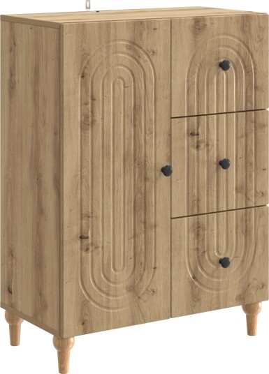 Serviesskap Artisan eik 66 x 34,5 x 90 cm Konstruert tre Serviesskap Artisan eik 66 x 34,5 x 90 cm Konstruert tre