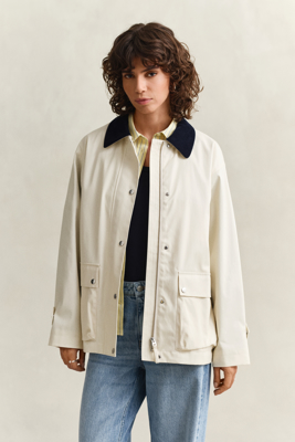 Gant Bomulls Decker jakke CREAM M Gant Bomulls Decker jakke CREAM M
