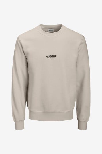 Jack & Jones Junior Collegegenser jjeSoho Sweat Crew Neck SN Jnr Grå