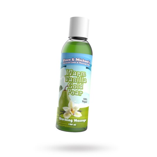 Warm Vanilla Gold Pear - Flavored Massage Oil Warm Vanilla Gold Pear - Flavored Massage Oil