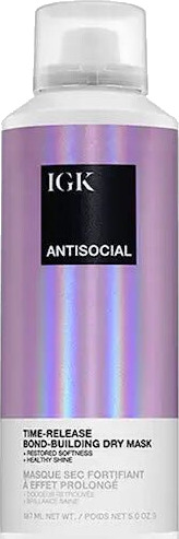 IGK Antisocial Bond-Building Dry Hair Mask 187ml IGK Antisocial Bond-Building Dry Hair Mask 187ml