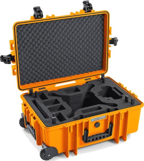 B&W International 6700 Transportkoffert for DJI Phantom 4 Pro / Pro Plus (610x430x265mm) Oransje B&W International 6700 Transportkoffert for DJI Phantom 4 Pro / Pro Plus (610x430x265mm) Oransje
