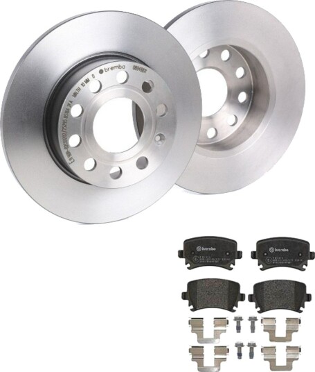 Bremseskiver og -klosser BREMBO BRB3405N0075