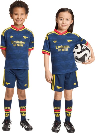 Arsenal 2026/27 Bortedrakt Mini Kit Barn adidas Størrelse 116cm