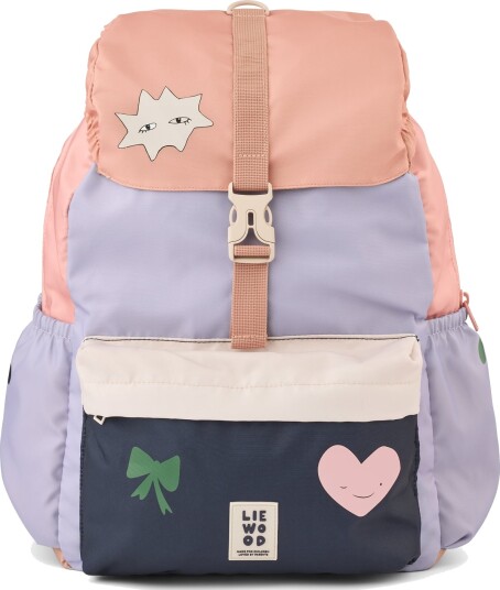 Liewood Johnny School Backpack Purple ONE SIZE