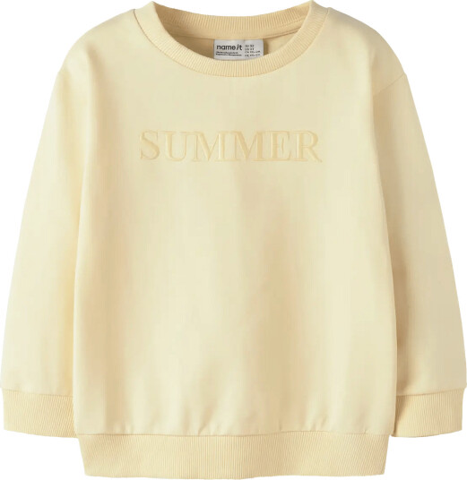 Name It Nmmhendri Ls Nreg Sweat Unb Yellow 122 128