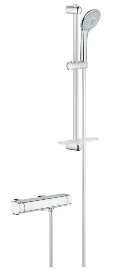 GROHE GROTHERM 2000 DUSJBATTERI M/DUSJSETT EUPHORIA 110