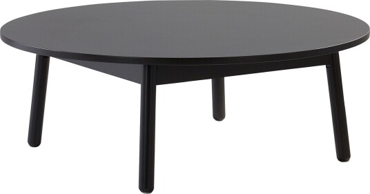 Jotex Salongbord ø 100 Cm Black mdf / metall KINNA 1610451020 Jotex Salongbord ø 100 Cm Black mdf / metall KINNA 1610451020