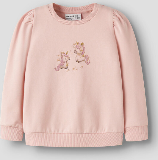 Name It Laurie Long Sleeve Sweat Rosa 110
