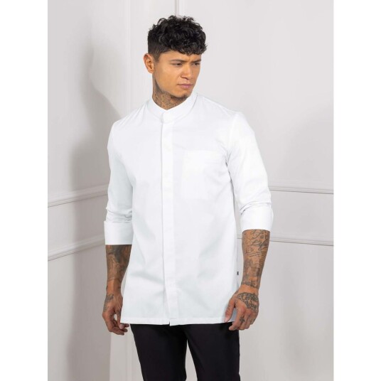 Le Nouveau Chef Kokkejakke herre Gusto; Størrelse XL; Hvit