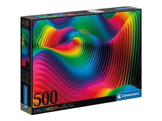 Clementoni Colorboom Waves Puslespill 500 Deler