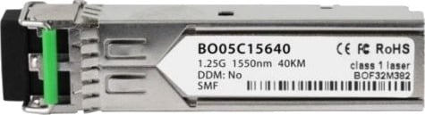 Blueoptics Sfp-1G-Ex-Mt-Bo Fiber Optisk 1250 Mbit/S Sfp Lc 40000 M 1550 Nm