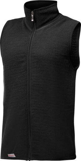 Woolpower Vest 400 Sort L Man Woolpower Vest 400 Sort L Man
