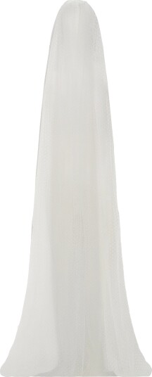 Malina Dotted Veil Long Cream ONE SIZE