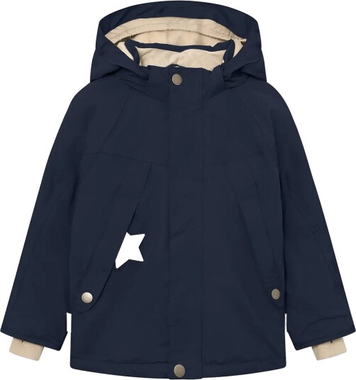 MINI A TURE Matvalonso Fleece Lined Winter Jacket. Grs   OUTER SPACE   164