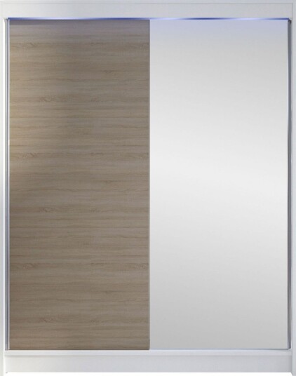 Pickering Garderobe Med Speil 150x200 cm - Grønn